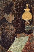 The woman Reading